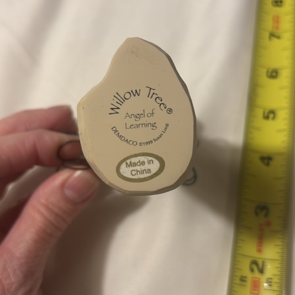 Willow Tree Angel of Learning Figure, 5.5" Resin Angel w/ Book - Picture 3 of 5